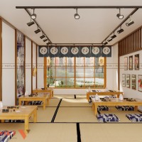 Chỉ với 26m2 mang đến thiết kế quán ăn phong cách Nhật Bản ấn tượng!